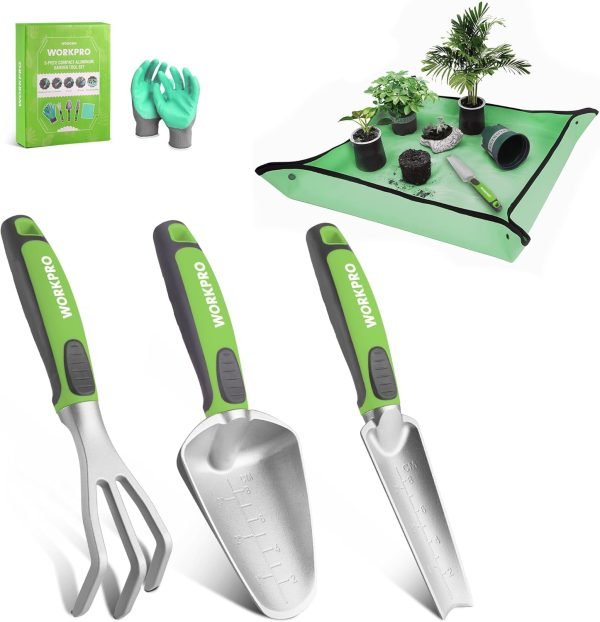 710LPW7Mc0L._AC_SL1500_.jpg 5PCS Tool Set Powder Coating Compact Aluminum Tool Set with Repotting Mat