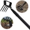 718TMQLr3PL._AC_SL1500_.jpg Hoe 72 Inch Soil Tiller Cultivator Stirrup Hoe Heavy Duty 2-in-1 Tool