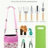 Tool Set 11-Piece Heavy Duty Tools with Ergonomic Canvas Shoulder Crossbody Bag