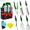 8 PCS Tools Set with Bag Heavy-Duty Rust-Proof Hand Tools with Plastic