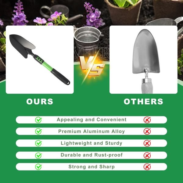 71Hke9EXUhL._AC_SL1500_.jpg Set 3 Pack Lightweight Heavy Kit Including Hand Shovel Transplant Shovel and