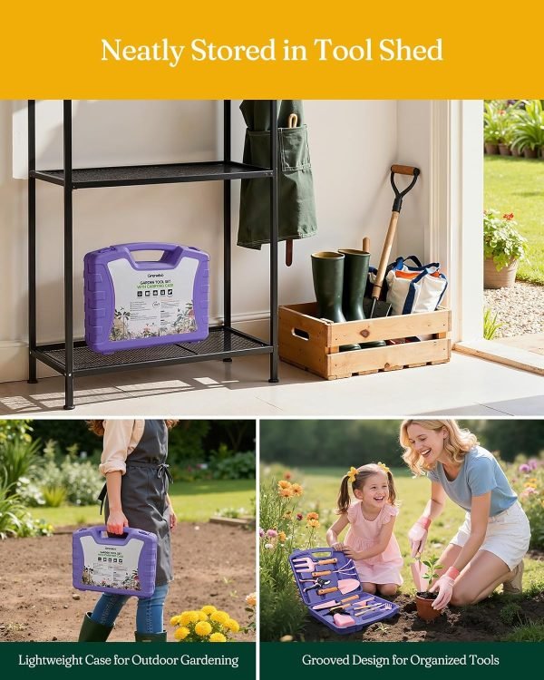 12-Piece Tool Set for Men Rust-Proof & Heavy-Duty Hand Tools with Sturdy