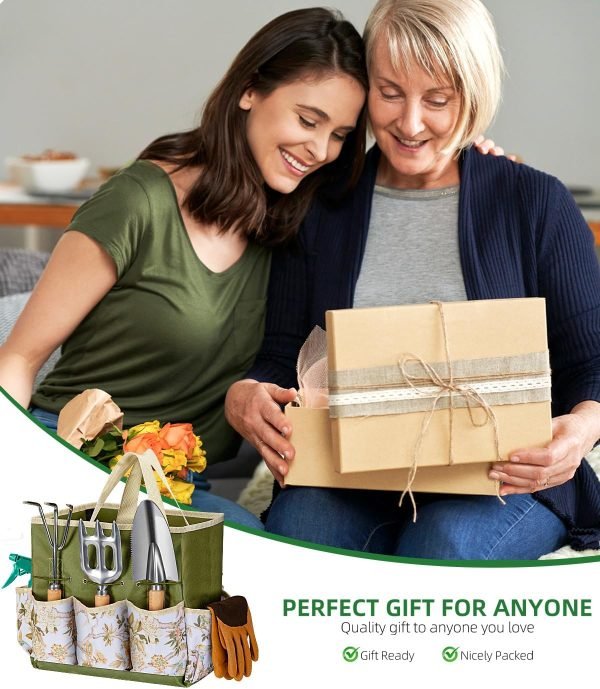 71LWw-KQ-L._AC_SL1500_.jpg 9-Piece Premium Tool Set for Women - Heavy Duty Stainless Steel Rust-Proof