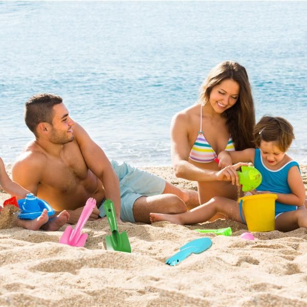 71Nx2STR4lL._AC_SL1500_.jpg 4 Pieces 8 Inch Mini Trowel Set Sand Shovels Small Metal Hand