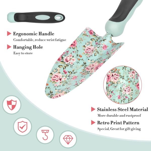 Set Carsolt 11 Pcs Heavy Duty Floral Tools Kit with Non-Slip Rubber