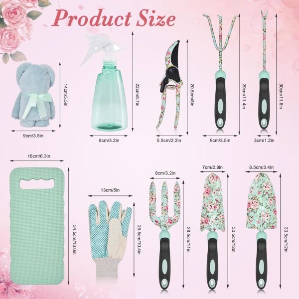 Set Carsolt 11 Pcs Heavy Duty Floral Tools Kit with Non-Slip Rubber
