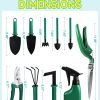 71WodDgz5UL._AC_SL1500_.jpg Set 10pcs Heavy Duty Tools Durable Gardenings Hand Tools Tool Set with