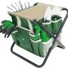 Set 10 Piece Kit with Heavy Duty Folding Stool Detachable Storage Tote