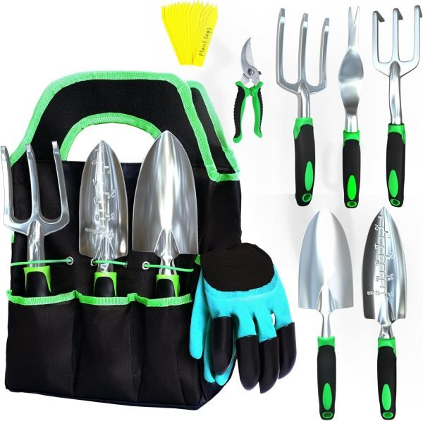 8 PCS Tools Set with Bag Heavy-Duty Rust-Proof Hand Tools with Plastic