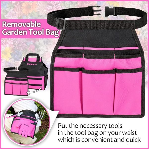 Tools Gifts for Women with 2 in 1 Detachable Storage Bag Trowel