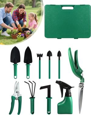 Set 10pcs Heavy Duty Tools Durable Gardenings Hand Tools Tool Set with