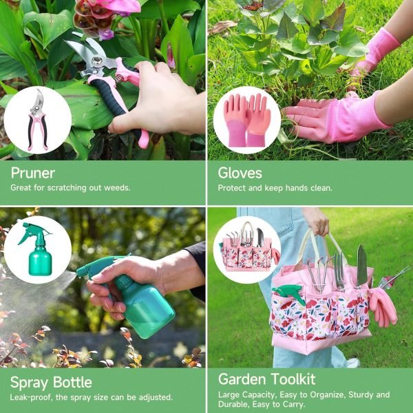 81goyM6ndcL._AC_SL1500_.jpg 9-Piece Tools Set - Complete Kit with Heavy-Duty Stainless Hand Tools Durable