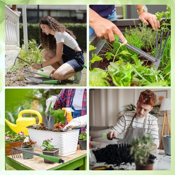 6-Piece Tool Set Heavy Duty Hand Tools with Soft Rubber Handle Including