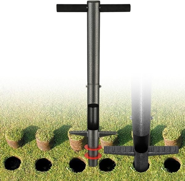 81r1asrvsnL._AC_SL1500_.jpg Tool 33.5 inch Long Handle Sod Plugger to Dig Hole Heavy Duty