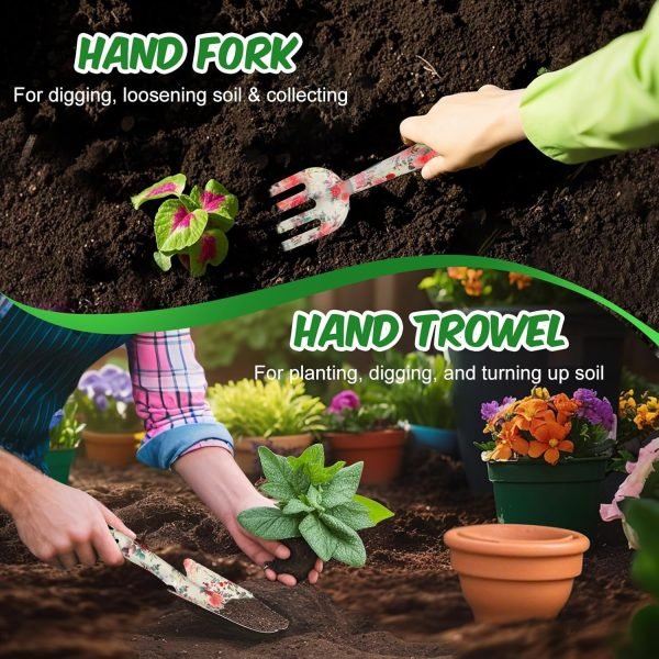 81rNvleHa8L._AC_SL1500_.jpg for Women Supplies Tools with Hand Fork Trowel Gloves Apron for Mom