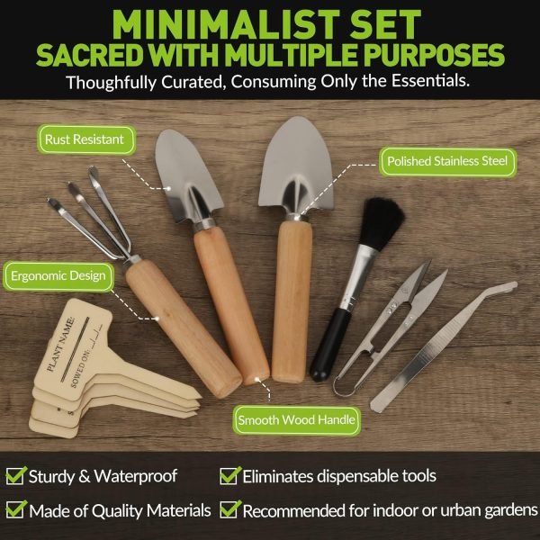 81ryiDlcMkL._AC_SL1500_.jpg Tools for - KiiZYS 12-Piece Small Tools Set - Indoor Gifts for