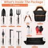 Tools Set 11 Pcs Supplies Hand Tool Kit for Women Men Gardeners