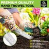 Weeder Puller 5-in-1 Stainless Steel Trowel with Soft Handle Weeding Tool for