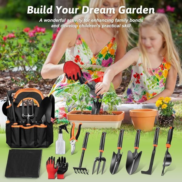 Tools Set 11 Pcs Supplies Hand Tool Kit for Women Men Gardeners